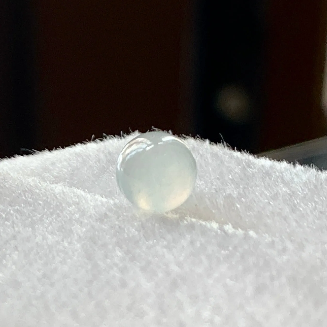 1.10ct A-Grade Natural Jadeite Sphere Ball (5mm) No.130299