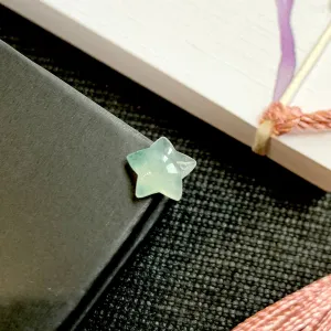 1.10cts Icy A-Grade Natural Floral Jadeite Star No.171253