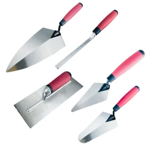 5 Piece Mason's Concrete Trowel Set  - D-09005