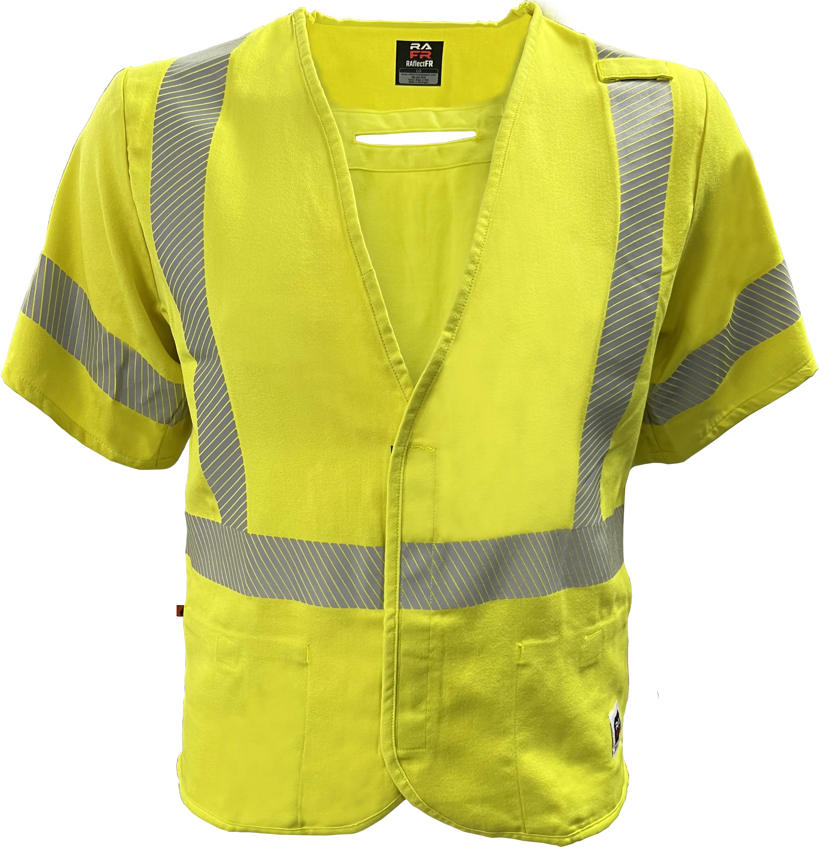 510FRGS-LM FR VEST- 5.8 oz. ANSI Class 3