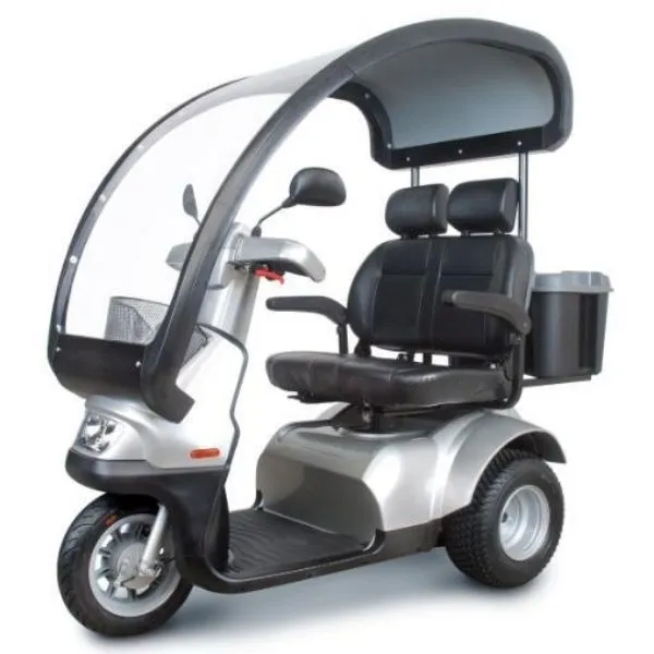 AFIKIM Afiscooter S3 Dual Seat 3-Wheel Scooter