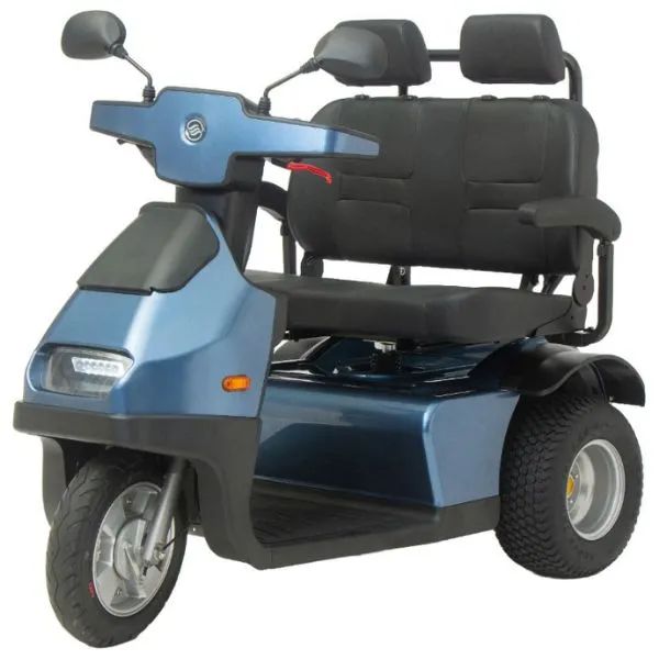 AFIKIM Afiscooter S3 Dual Seat 3-Wheel Scooter