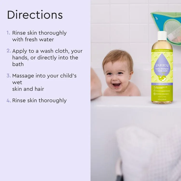 Baby Shampoo & Body Wash (Tear-Free)