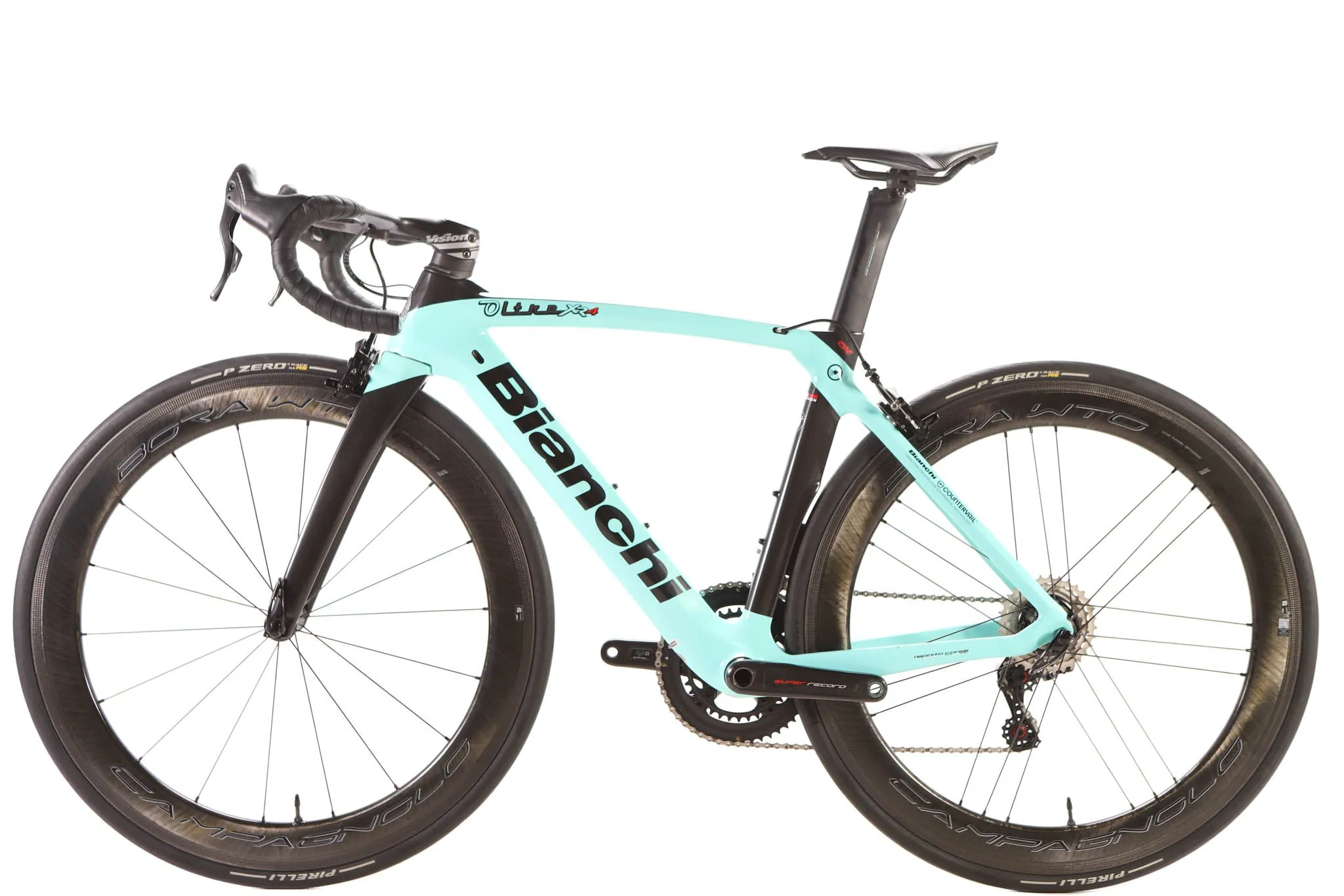 Bianchi Oltre XR4 CV Campagnolo Super Record EPS Road Bike 2019, Size 50cm