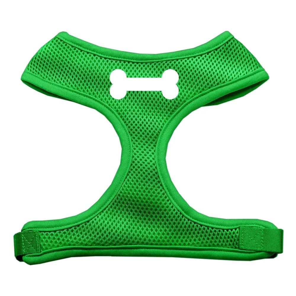 Bone Design Soft Mesh Harnesses Emerald Green Medium