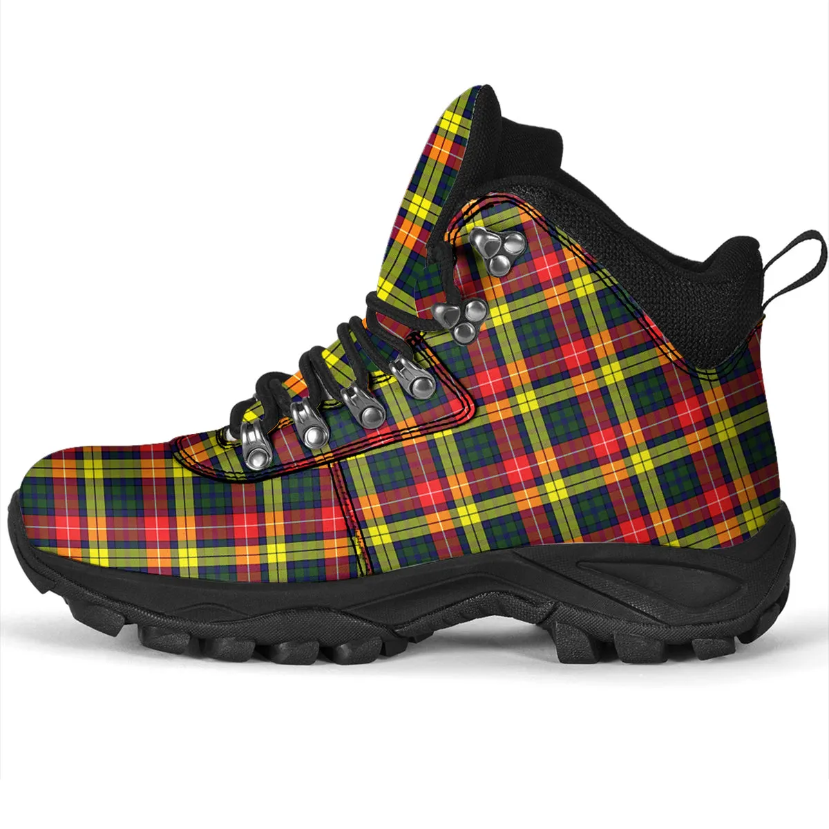 Buchanan Modern Tartan Alpine Boots