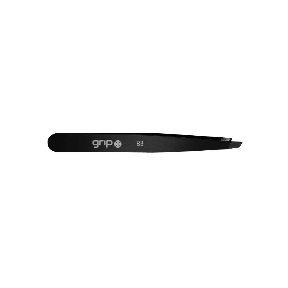 Caron Grip #3 Slanted Tip Claw Tweezers