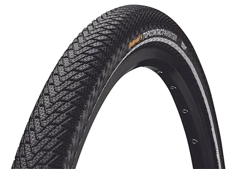 Continental Top Contact Winter II Premium Tire - 27.5 x 2.00 Clincher Folding Black/Reflex Vectran Breaker E50