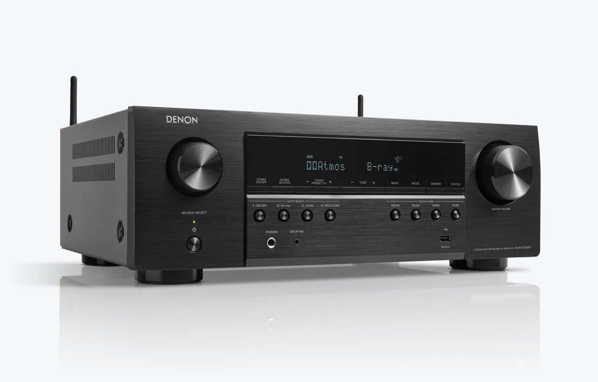 Denon AVR-S760H 7.2 Channel 8K Dolby Atmos AV receiver