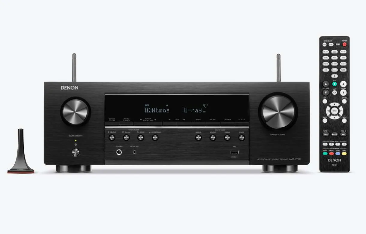 Denon AVR-S760H 7.2 Channel 8K Dolby Atmos AV receiver