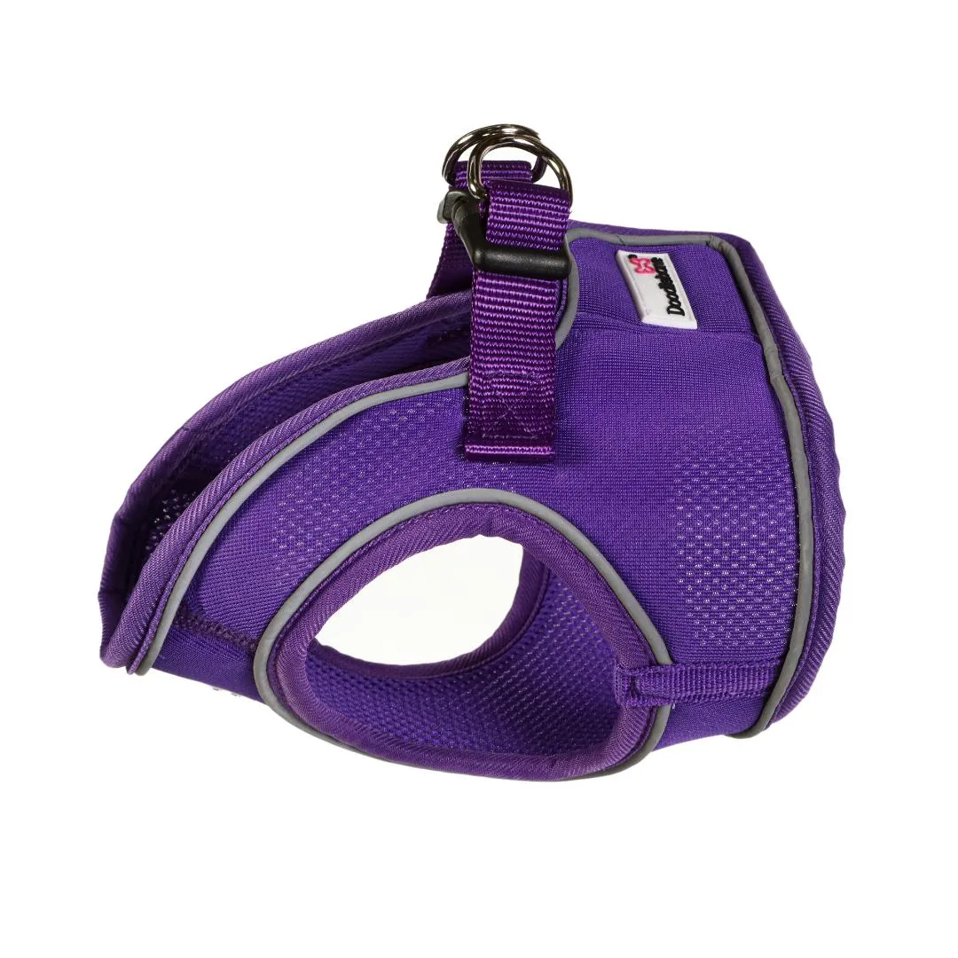 Doodlebone Snappy Step In Dog Harness - Violet Purple