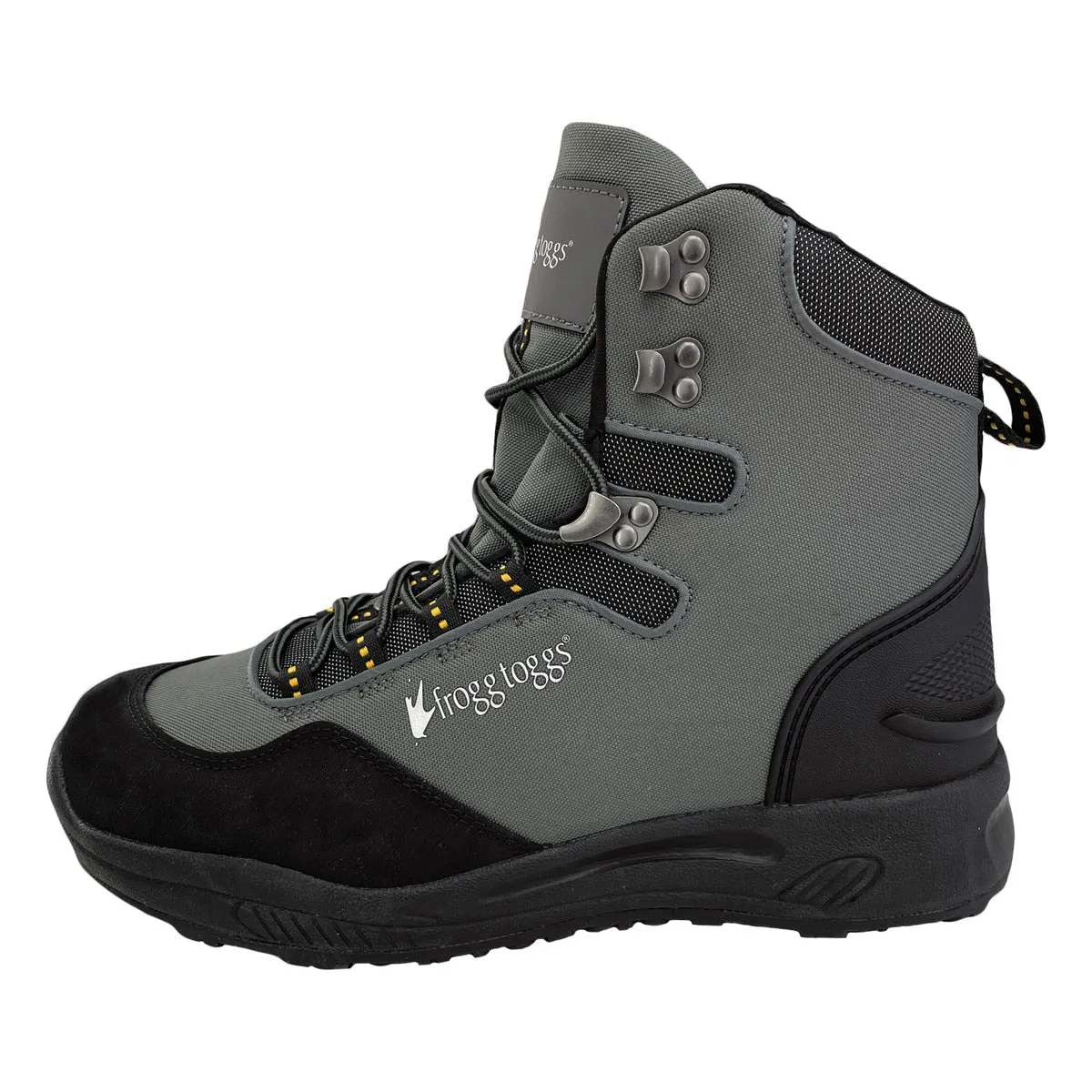 Frogg Toggs Mens Dark Graphite Deep Current Cleated Wading Boot