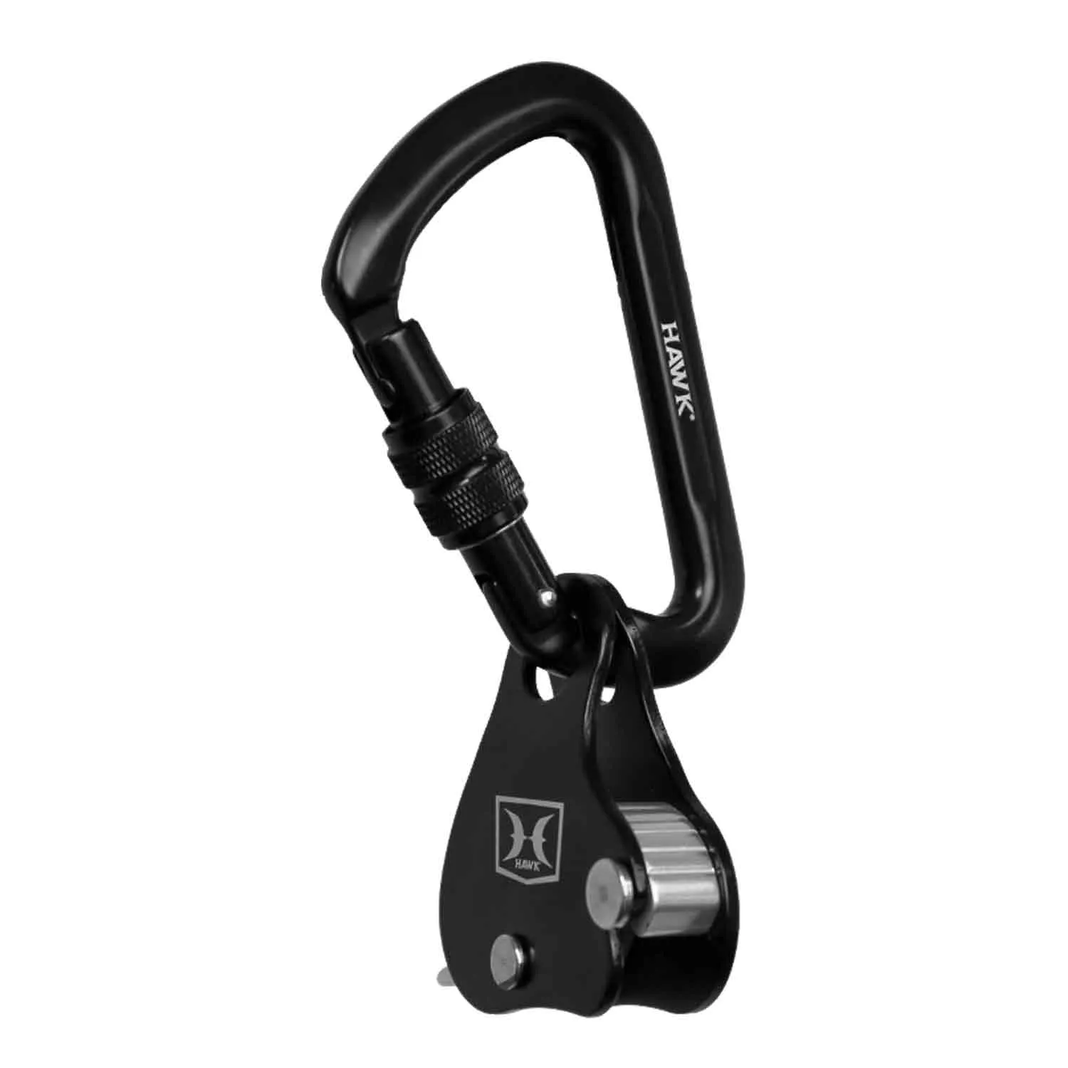 Hawk Rope Ascender and Aluminum Carabiner Combo