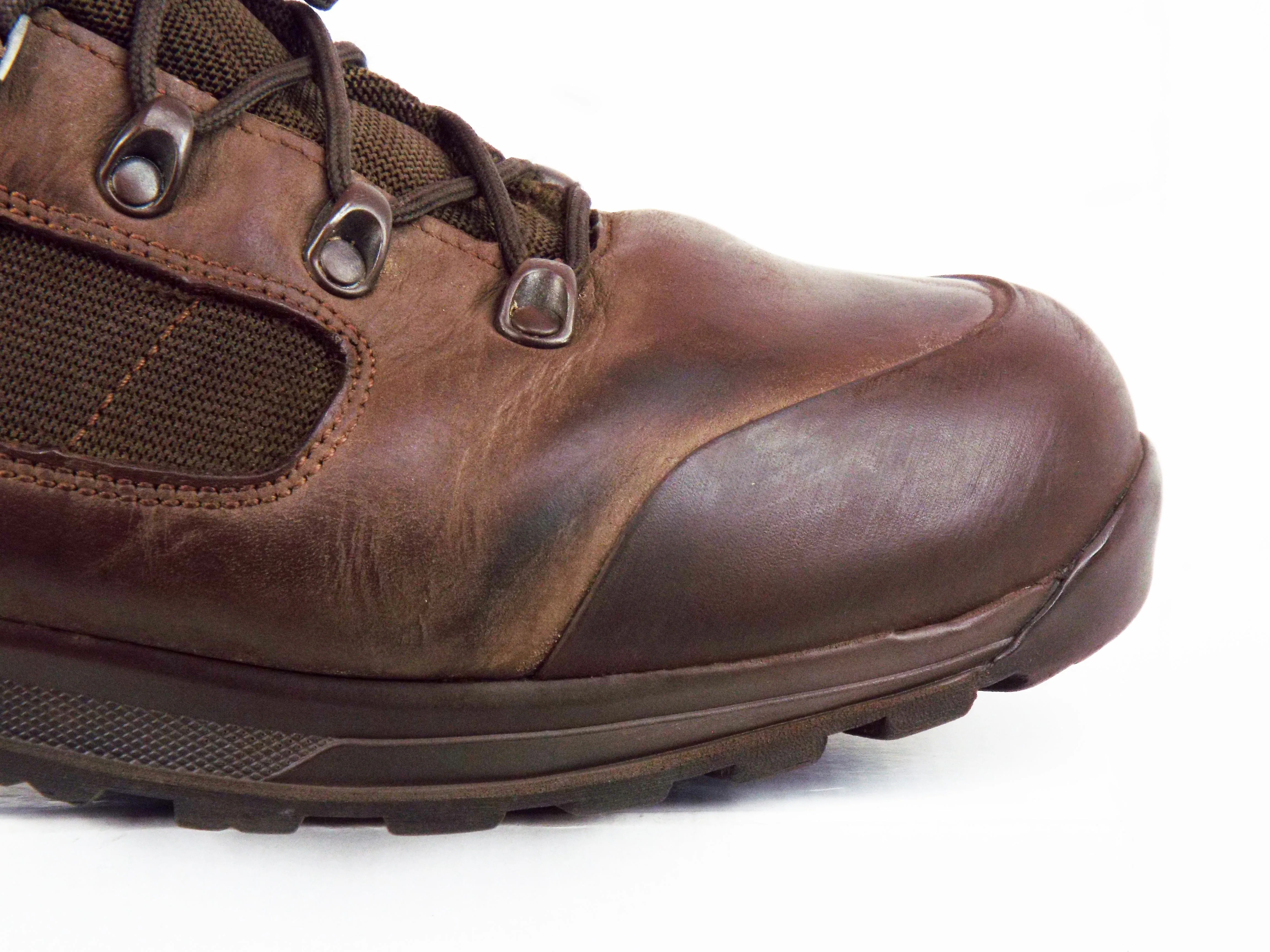 Lowa "Elite Evo" - Brown Leather Combat Boots w/Cordura - Grade 1