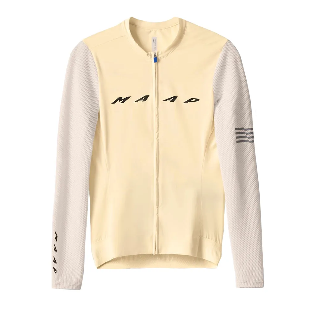 MAAP Evade Pro Base Women LS Jersey - Sandstone/Limestone