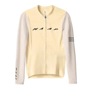 MAAP Evade Pro Base Women LS Jersey - Sandstone/Limestone