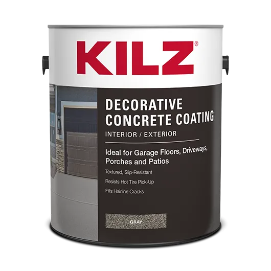 Masterchem Decorative Concrete Coating 1 Gallon Gray