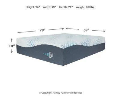 Millennium Cushion Firm Gel Memory Foam Hybrid Twin XL Mattress