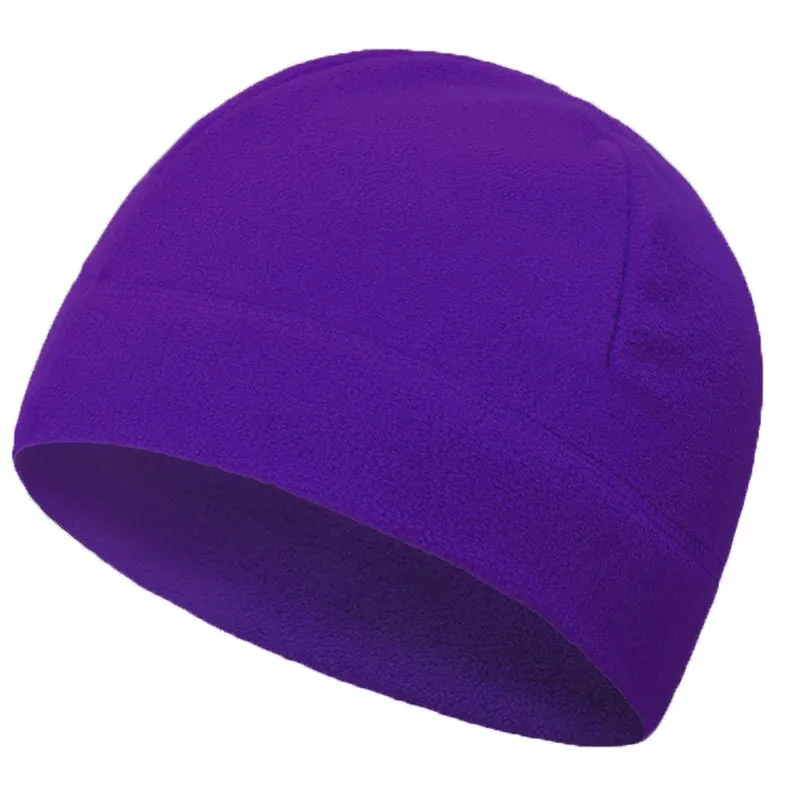 Outdoor Cycling Caps Winter Warm Fleece Hats for Men Women Skiing Windproof Hiking Caps Bandana Thermal Balaclava with Ears Hats