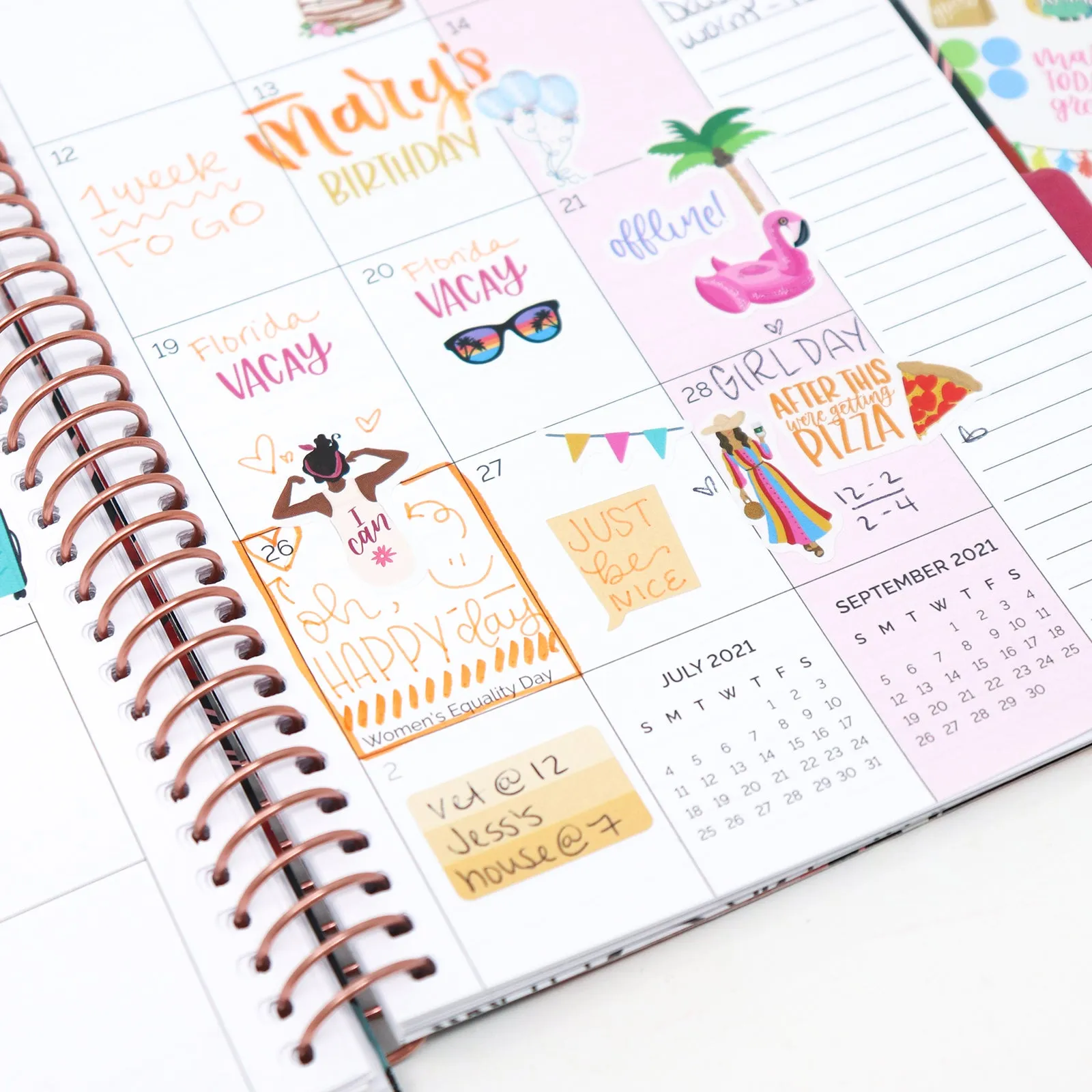 Planner Sticker Pack, Classic