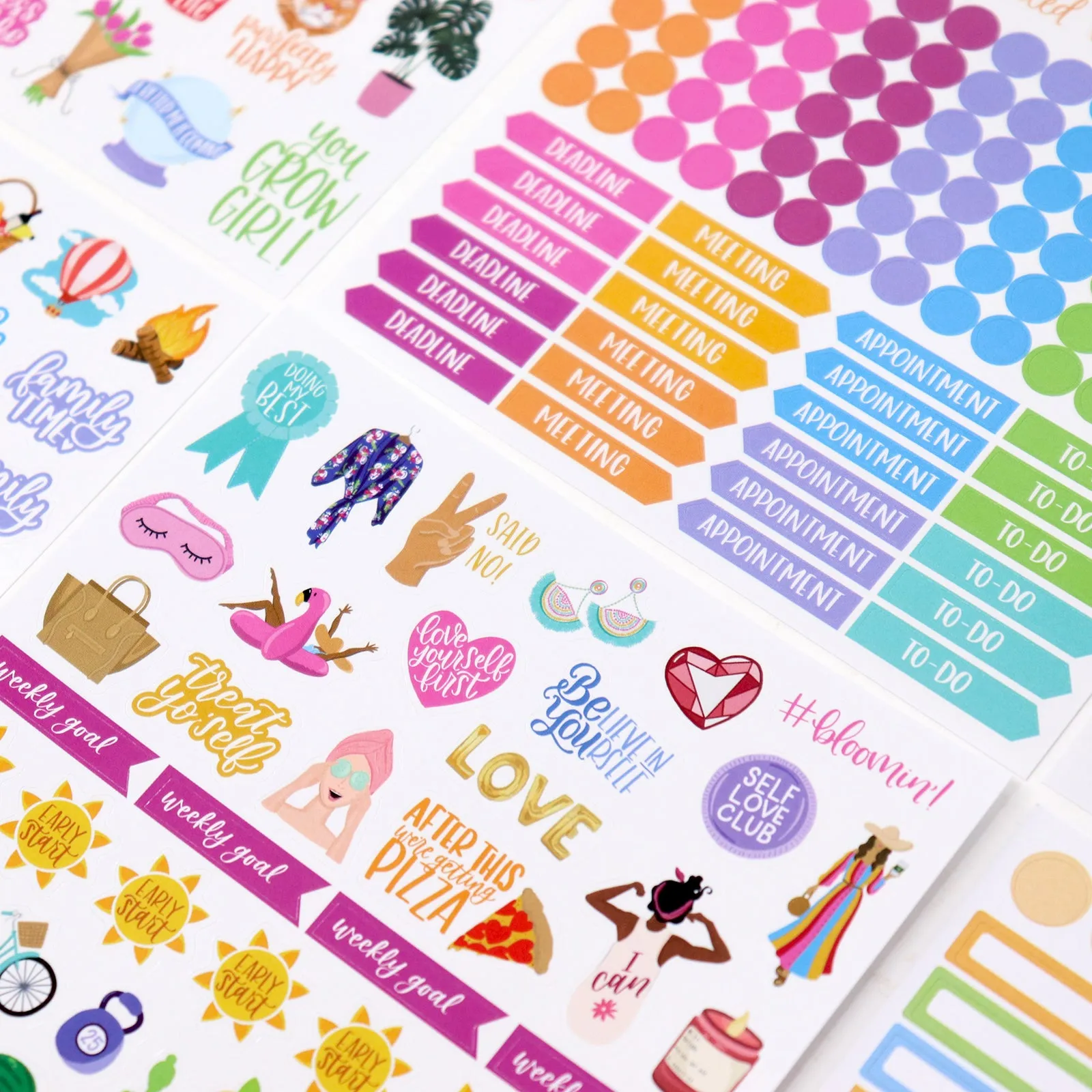 Planner Sticker Pack, Classic