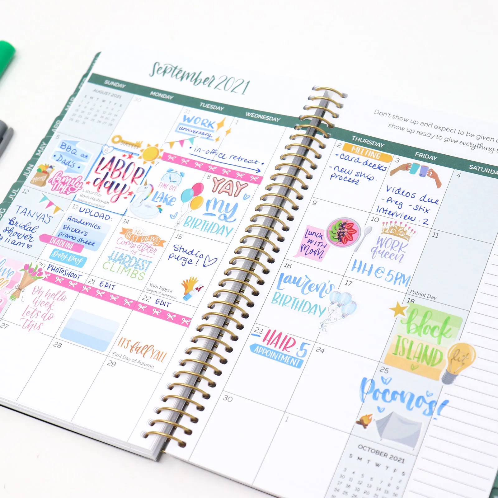 Planner Sticker Pack, Classic