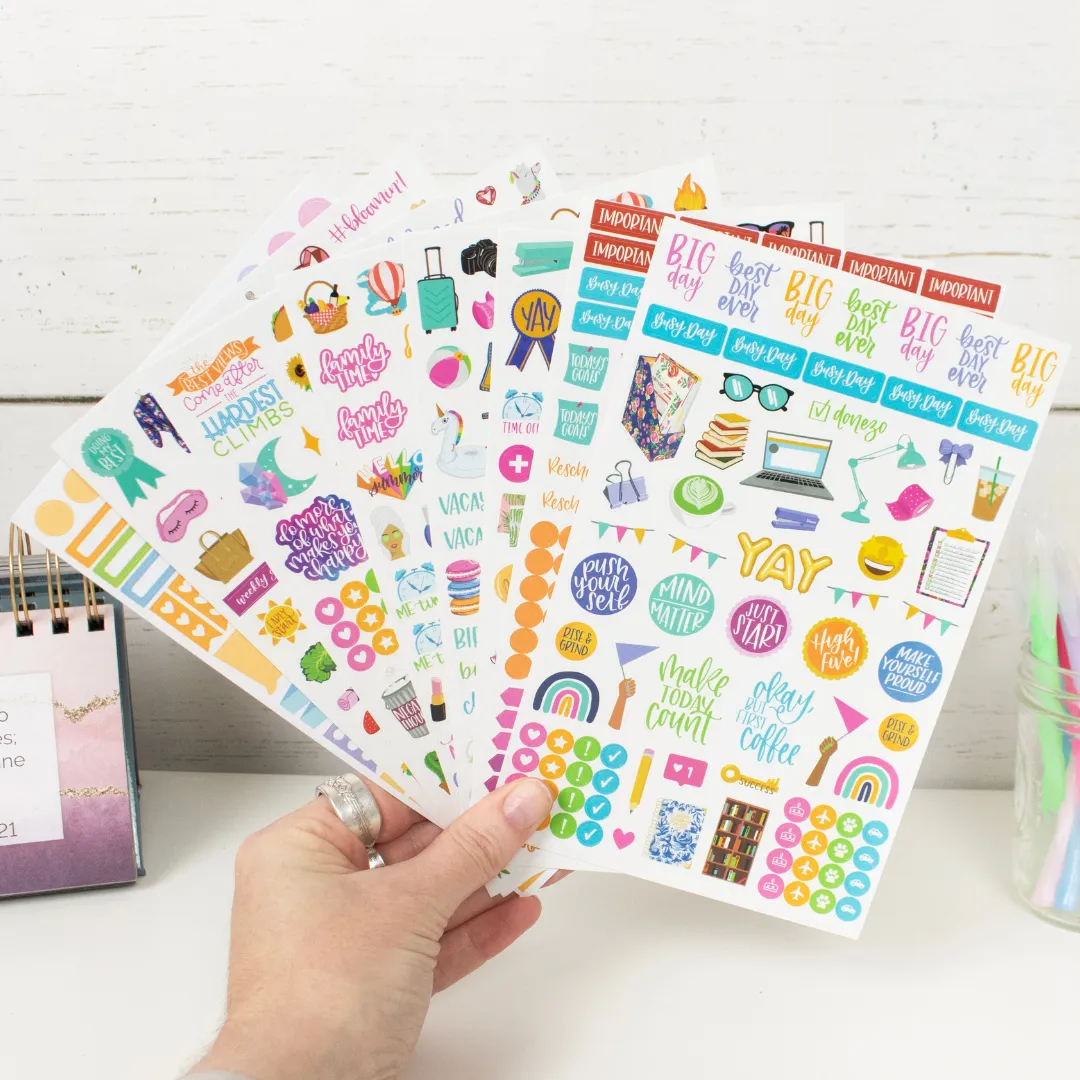 Planner Sticker Pack, Classic