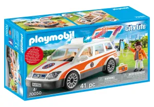 Playmobil Emergency Car with Siren