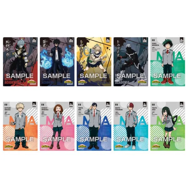 "My Hero Academia" Clear Card Collection Gum 5 FIRST PRODUCTION LIMITED BOX (box of 16 packs)