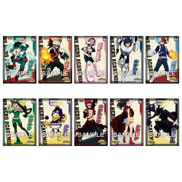 "My Hero Academia" Clear Card Collection Gum 5 FIRST PRODUCTION LIMITED BOX (box of 16 packs)