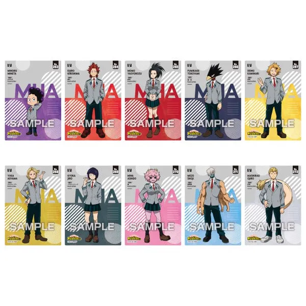 "My Hero Academia" Clear Card Collection Gum 5 FIRST PRODUCTION LIMITED BOX (box of 16 packs)