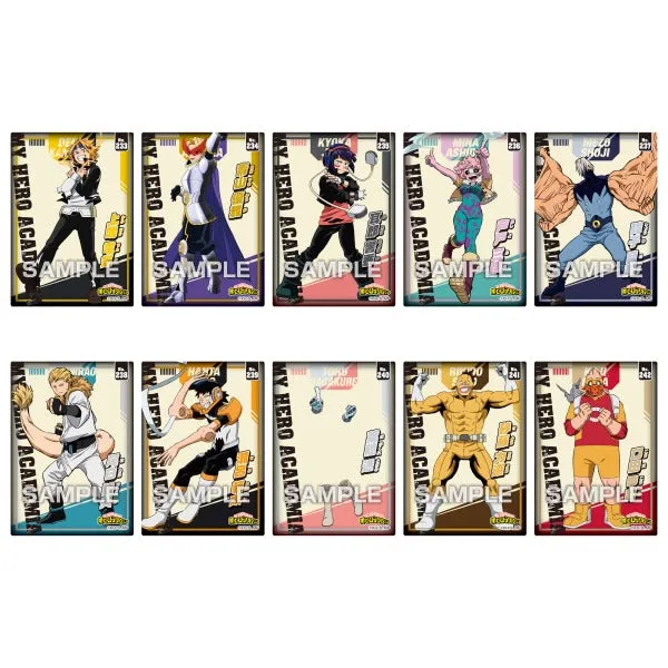 "My Hero Academia" Clear Card Collection Gum 5 FIRST PRODUCTION LIMITED BOX (box of 16 packs)