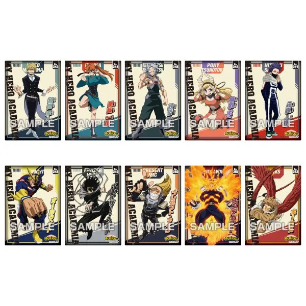 "My Hero Academia" Clear Card Collection Gum 5 FIRST PRODUCTION LIMITED BOX (box of 16 packs)