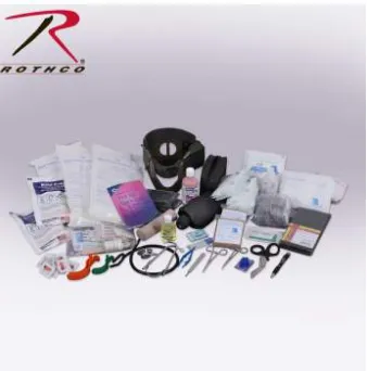 Rothco Military Trauma Kit Contents