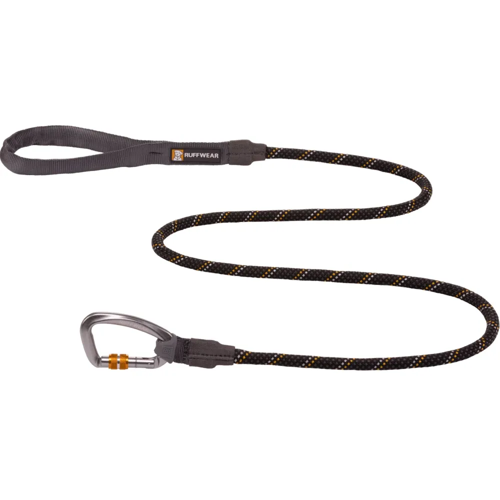 Ruffwear Knot a Leash  Rope Leash for Dogs (Obsidian Black)