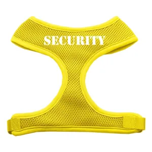 Security Design Soft Mesh Harnesses Yellow Extra Large