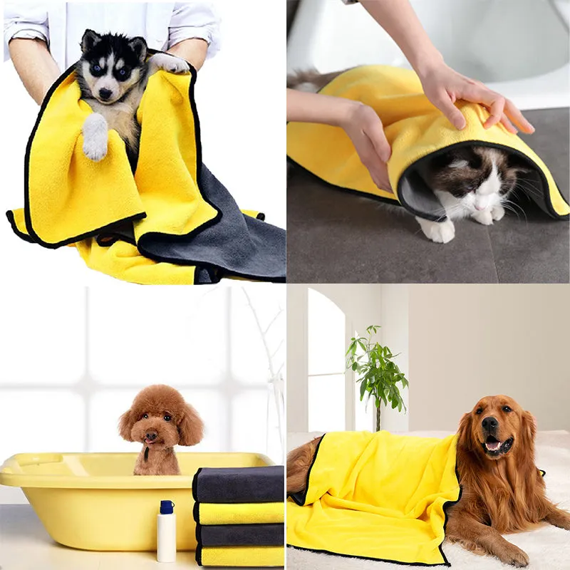 Soft  QuickDrying Pet Towels Keep Your Pet Clean  Dry Rapidly