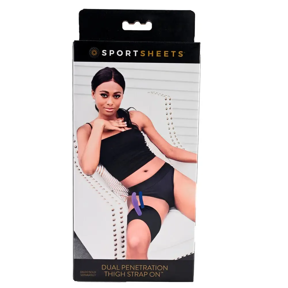 Sportsheets Dual Penetration Strap on Harnesses with Dildo for Her