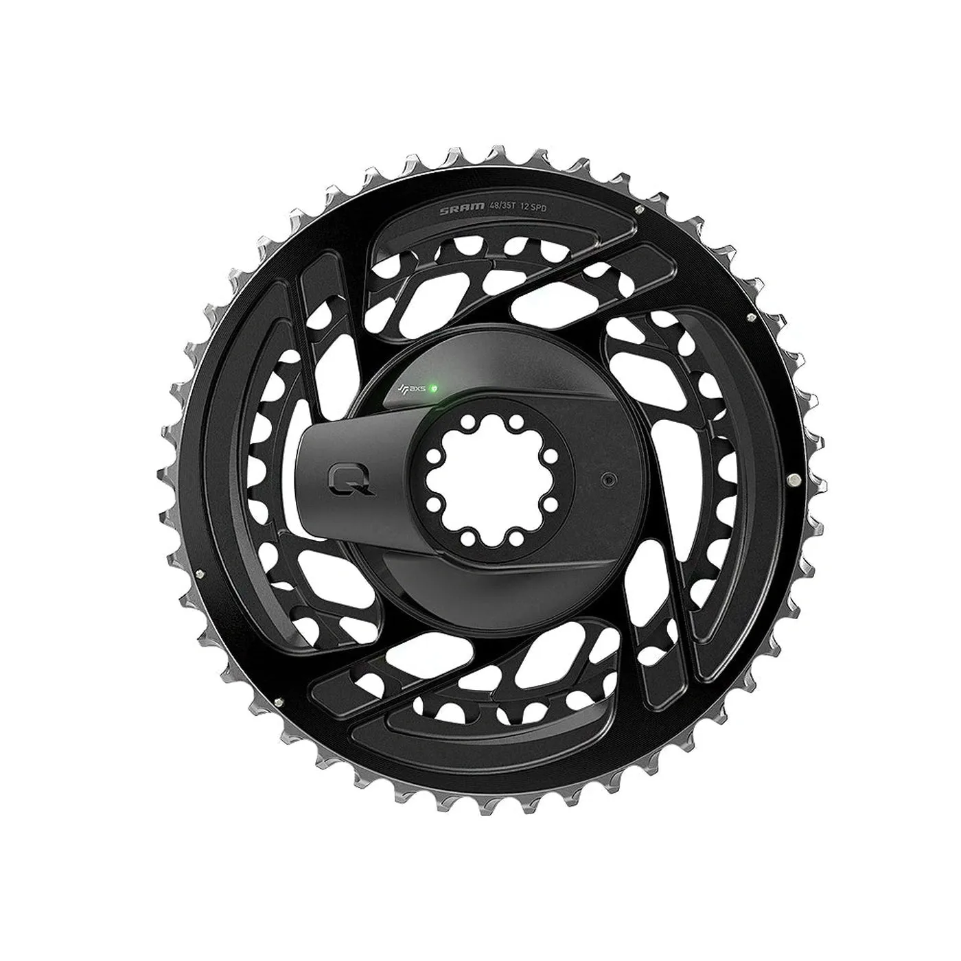 SRAM Force D2 AXS Powermeter Direct Mount 48/35 Chainring 2x12s - Black