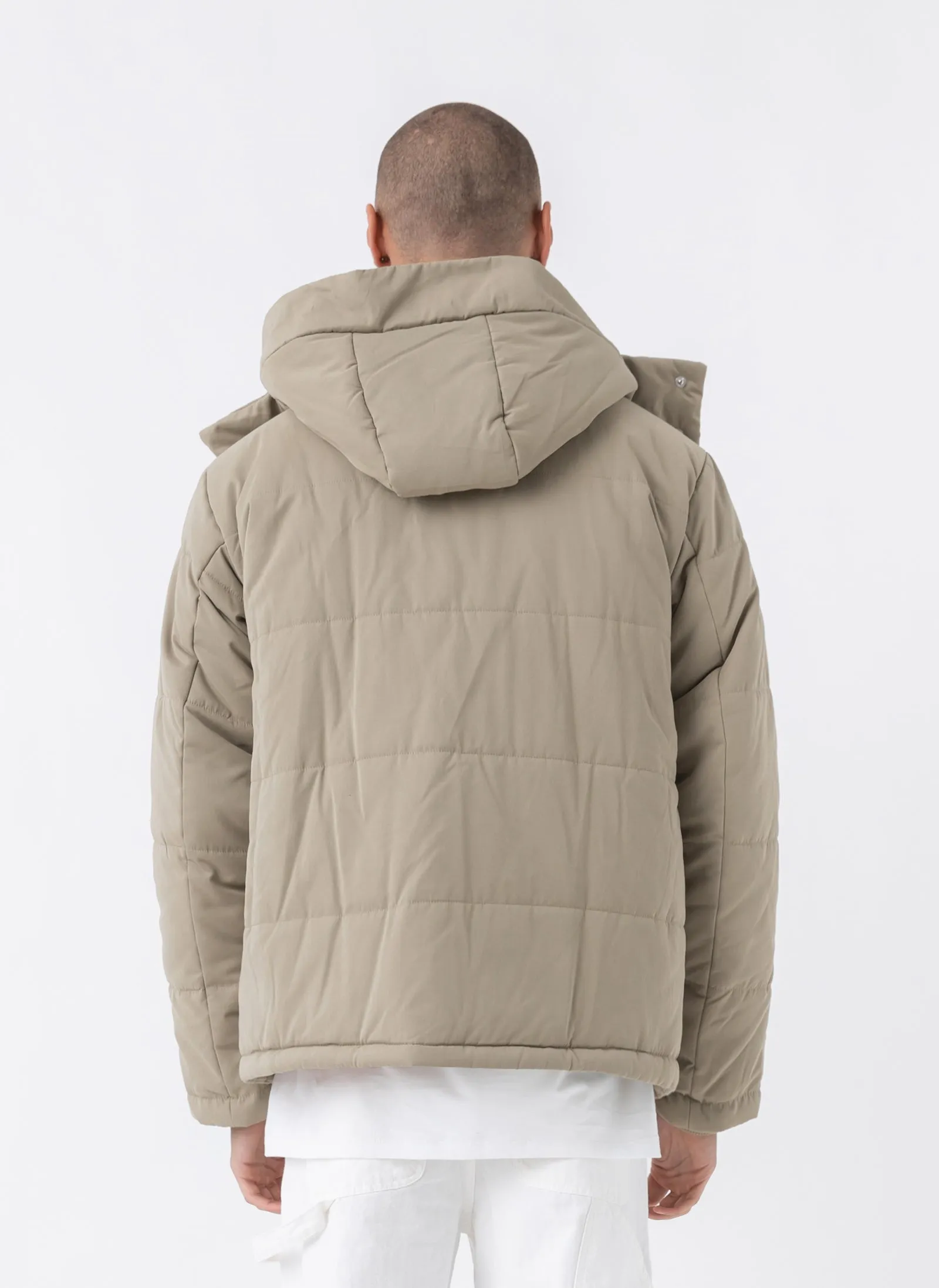 System Puffer Jacket Smoke