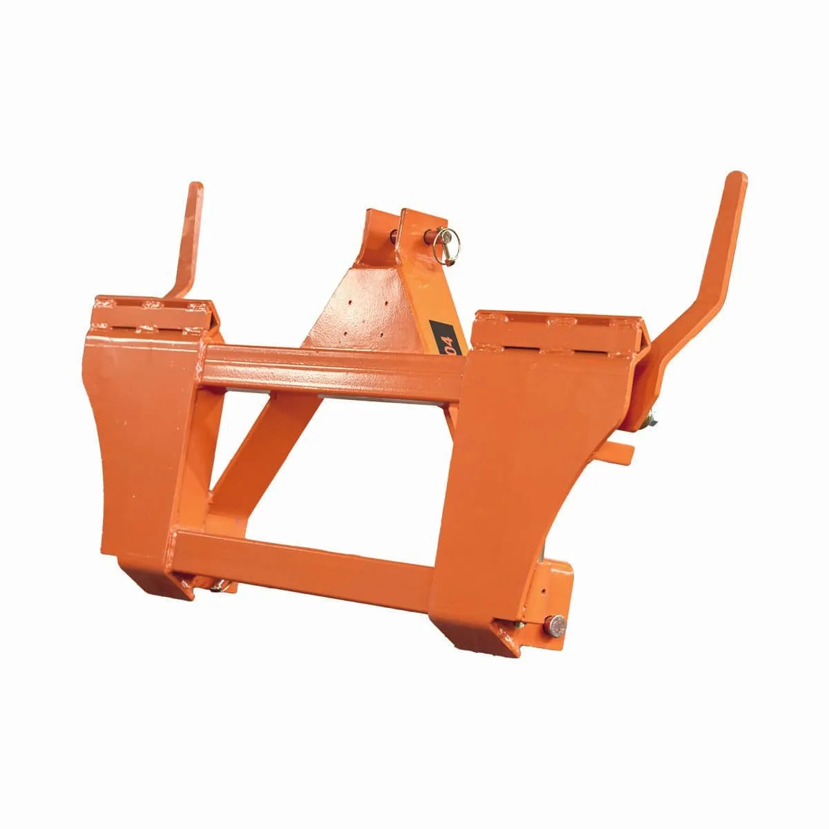 TMG Industrial 3-Point CAT1 to Universal Quick Attach Adapter Skid Steers, 2200 Lb Capacity, 3-Point Hitch Connection, TMG-TQS04